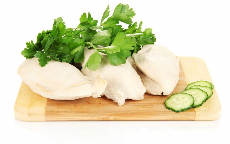 filete de pollo hervido para dieta 6 petalos