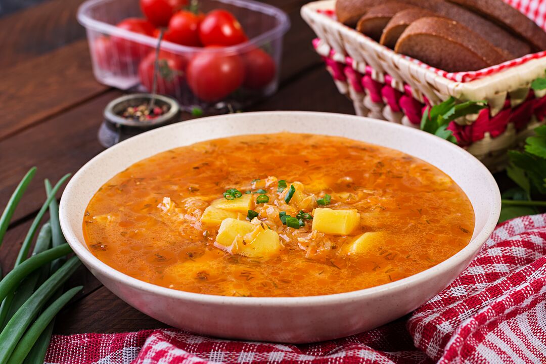 sopa de repollo para adelgazar