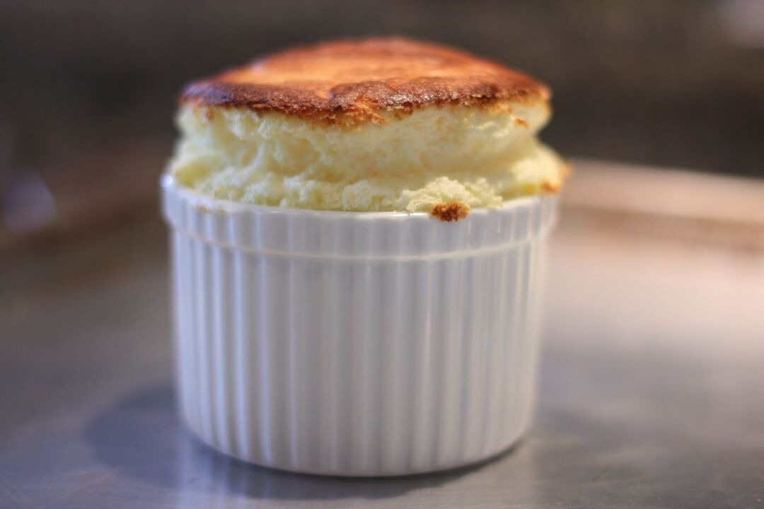 soufflé de cuajada con pancreatitis