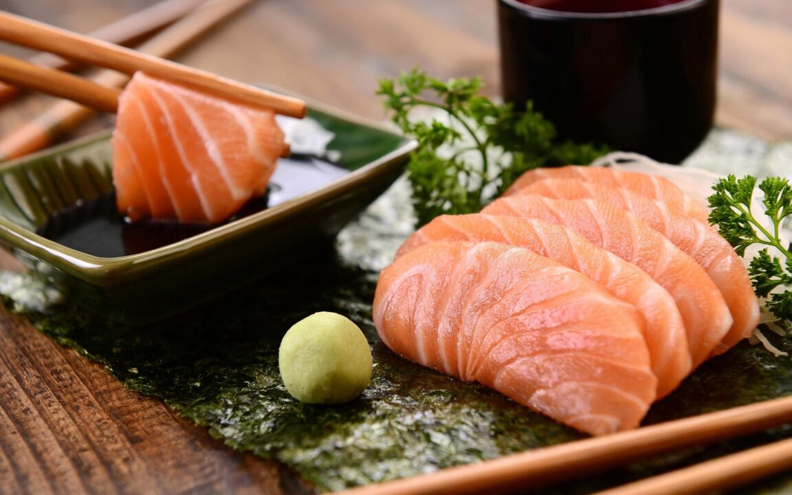 El pescado es uno de los alimentos básicos de la dieta japonesa, con la excepción de las variedades grasas como el salmón.
