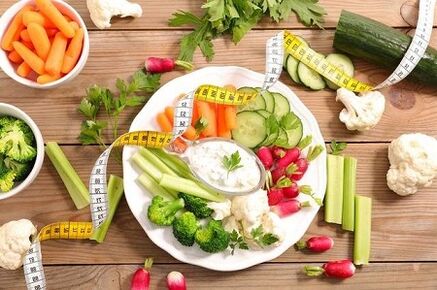 El efecto de los productos dietéticos en el cuerpo