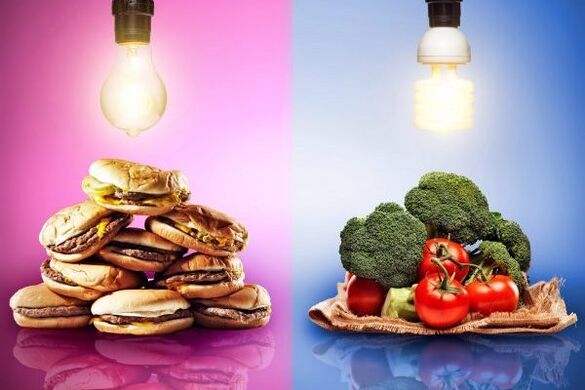 Elegir un alimento dietético para adelgazar