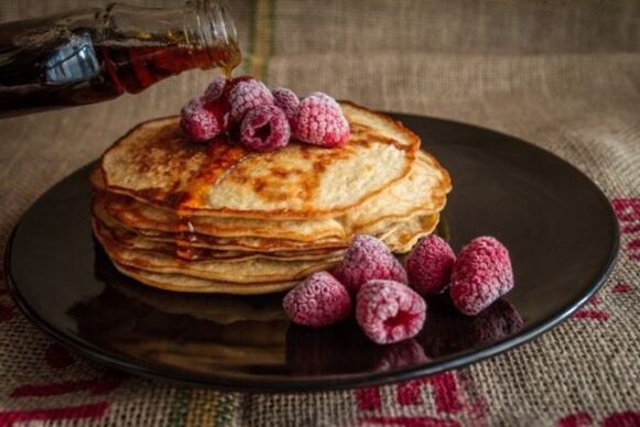 Panqueques de salvado en el menú de la dieta Ducan