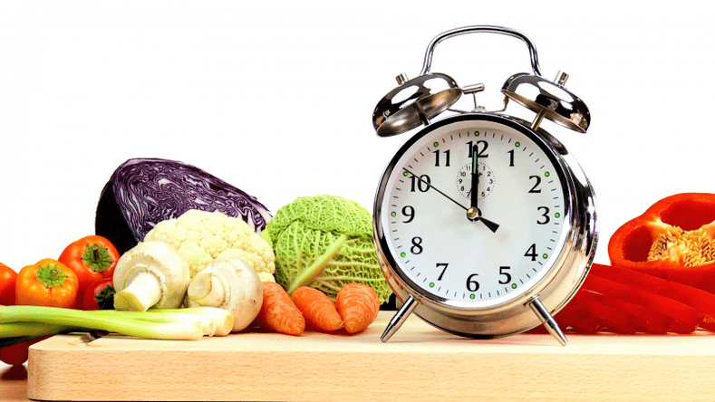 horarios de las comidas con una dieta de trigo sarraceno